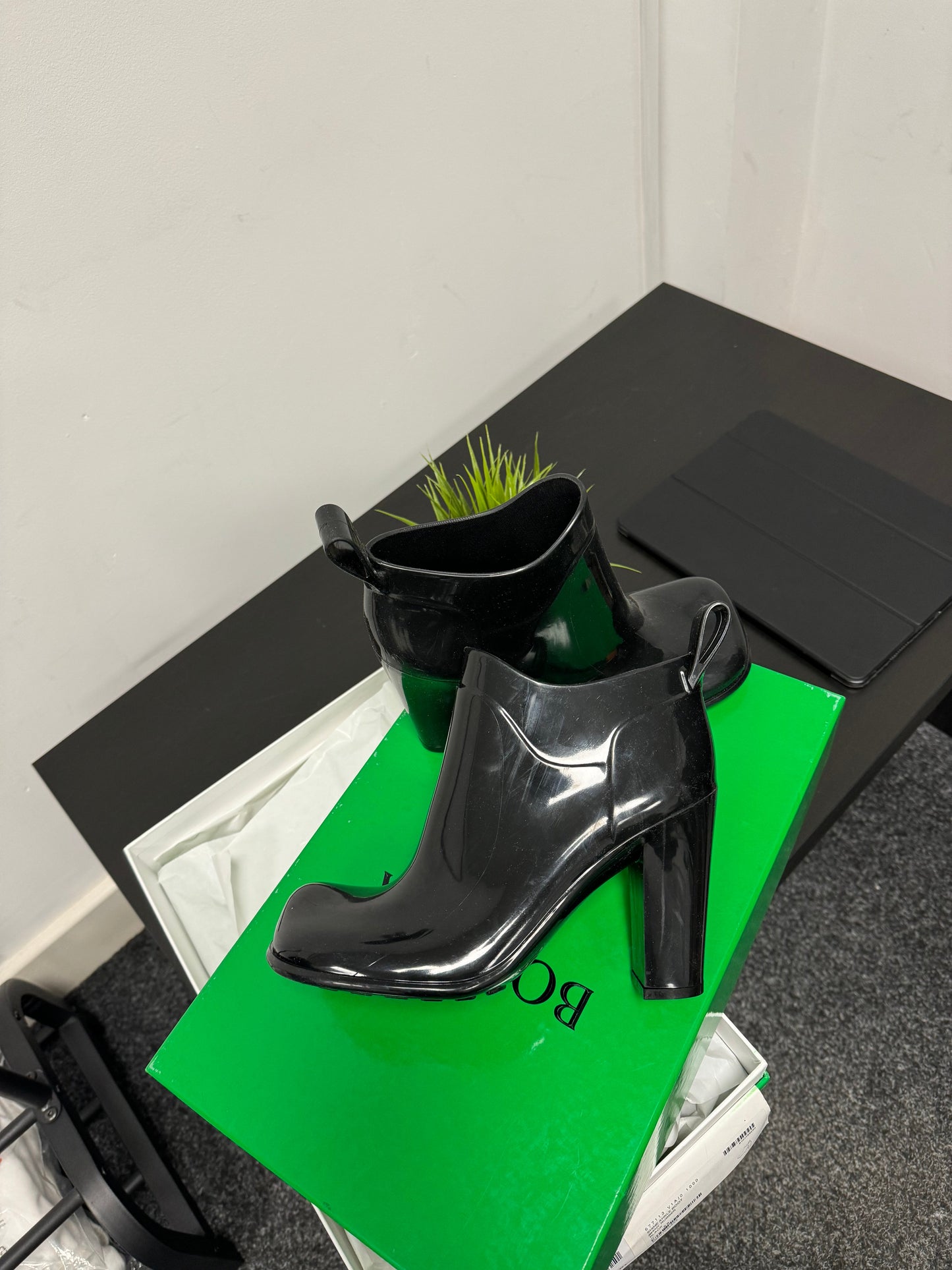 Bottega Veneta Rubber Ankle Boot