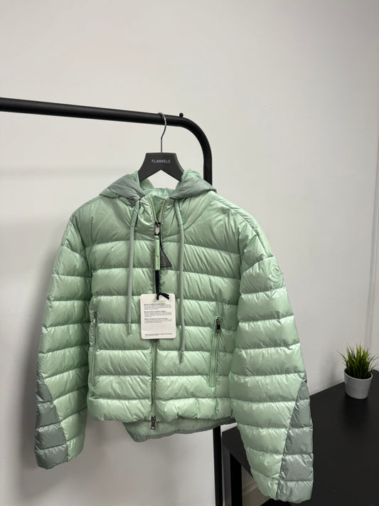 Moncler Sylans Short Down Jacket Green